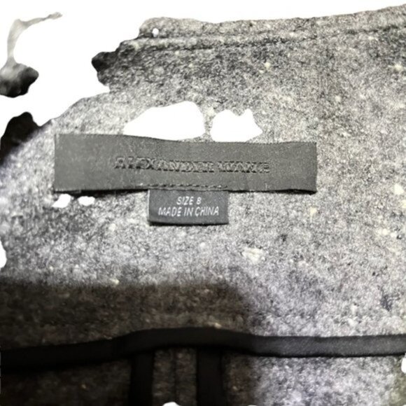 Alexander Wang Wool And Silk Blend Trouser Pants Ankle Zip Women Size 8 - Picture 12 of 13